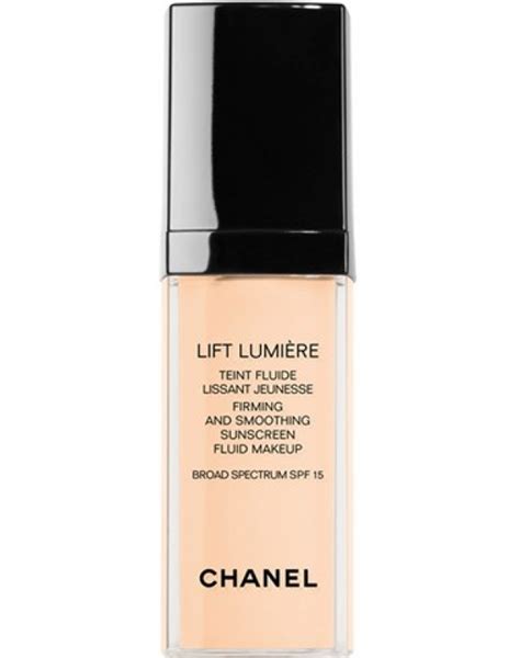 chanel lift lumiére firming & smoothing sunscreen fluid makeup dupe|chanel lift lumiere spf 15.